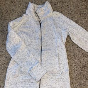 Womens heavy zip up jacket
